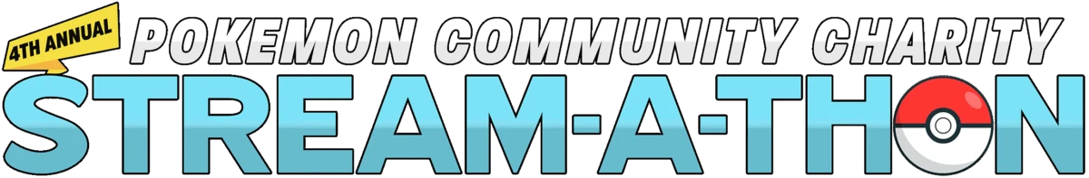 Pokémon Charity Stream-A-Thon banner